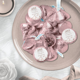 Spring Wedding Love and thanks Hershey®'s Kisses®