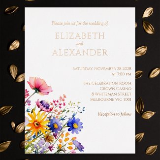 Spring Wedding Rose Gold 