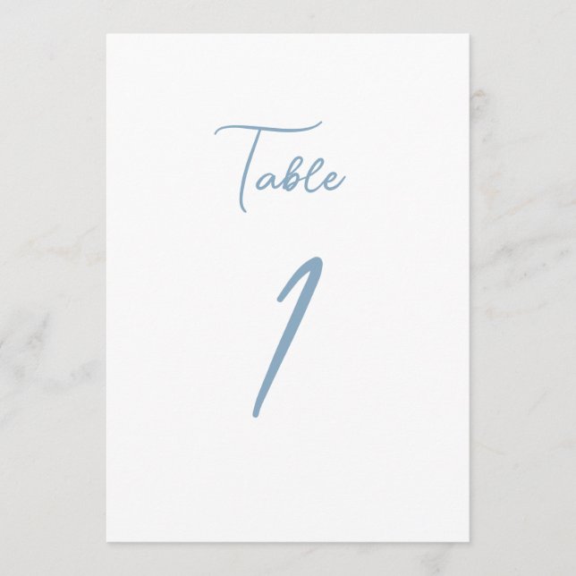 Spring Whimsy Table Numbers (Front)