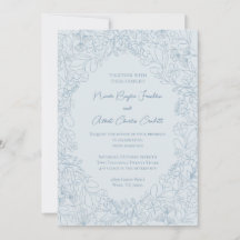 Spring Whimsy Wedding Invitations