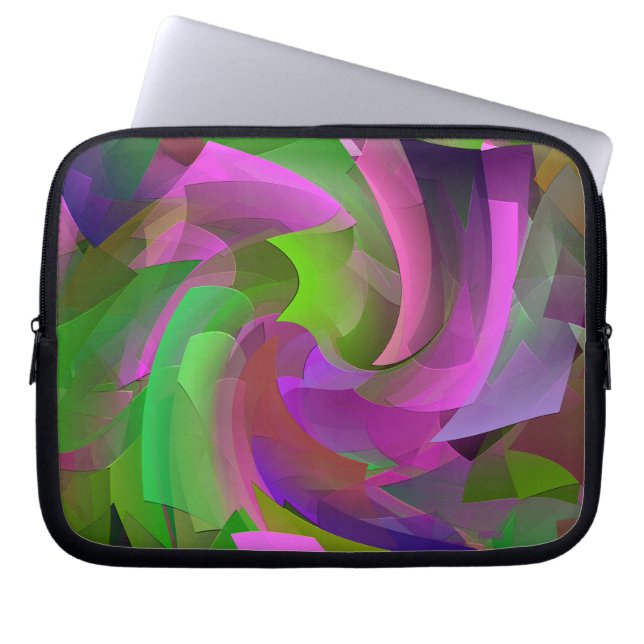 Spring whirlwind...... laptop sleeve (Front)