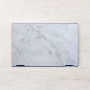 Spring White Marble HP Laptop Skin