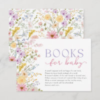 Spring Wildflower Baby in Bloom Book Request