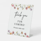 Spring Wildflower Baby Shower Thank You Favors