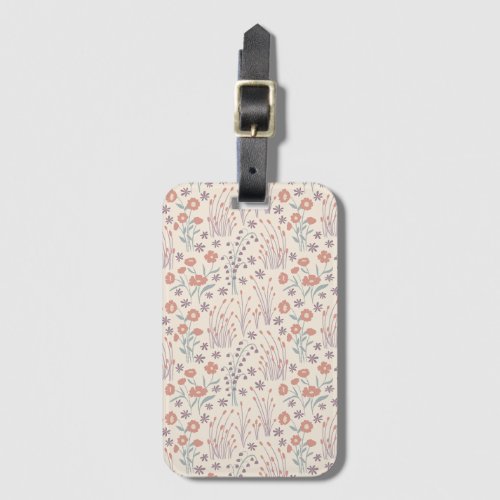 Spring Wildflower Whispers Luggage Tag
