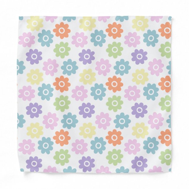 Spring Wildflowers Bandana (Front)