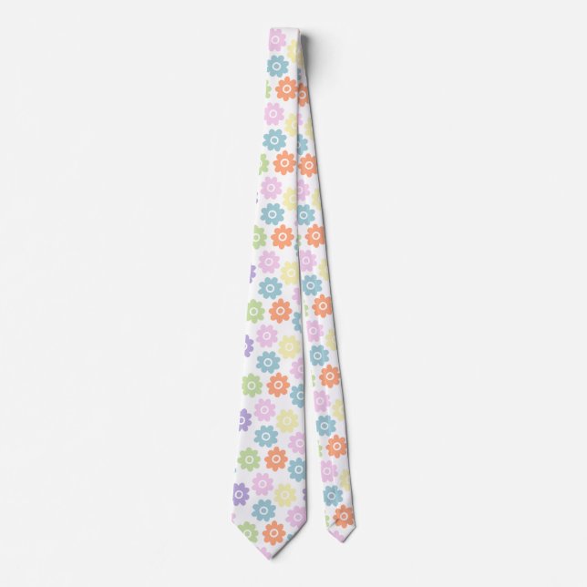 Spring Wildflowers Neck Tie (Front)