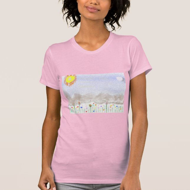 Spring will come! Impressionist Art T-Shirt (Front)