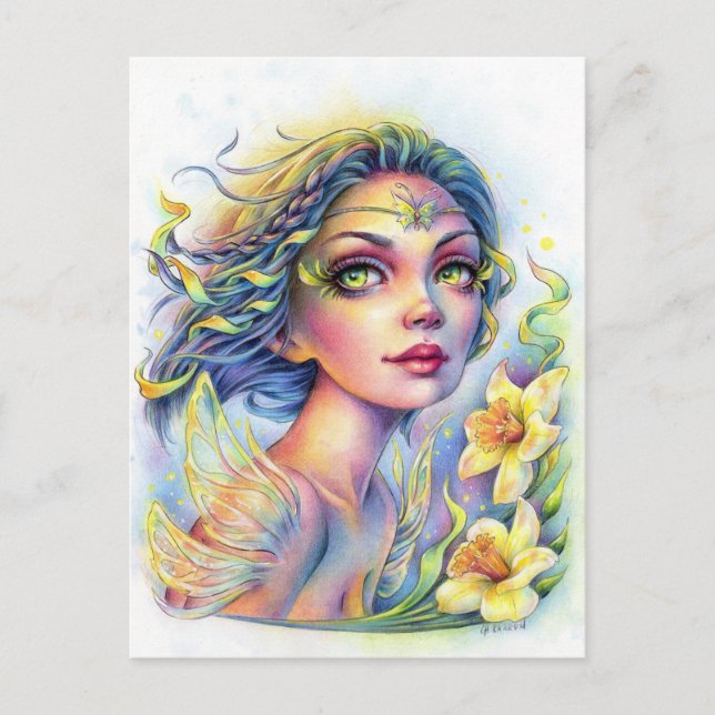 Spring Wind Postcard (Front)