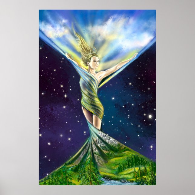 Spring Woman Poster (Front)