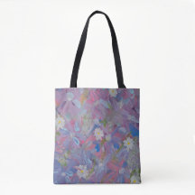 Spring Wonderland Floral Tote Bag