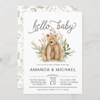 Spring Woodland | Baby Shower Invitation