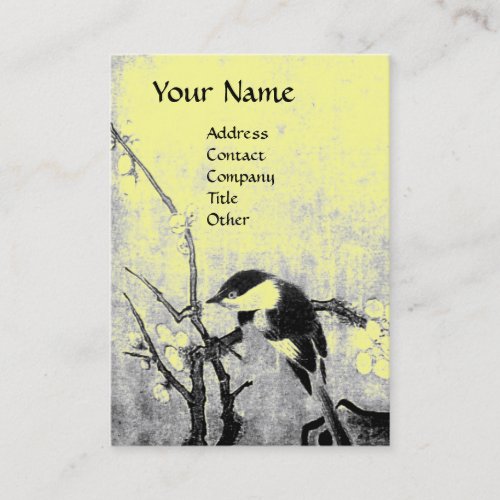 SPRING yellow Business Card