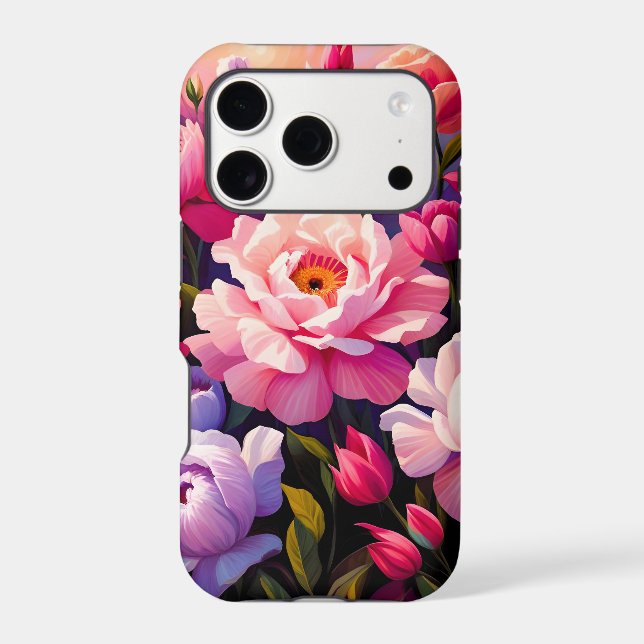 Spring Zen Sunrise Pink Blossom Garden  Case-Mate iPhone Case (Back)