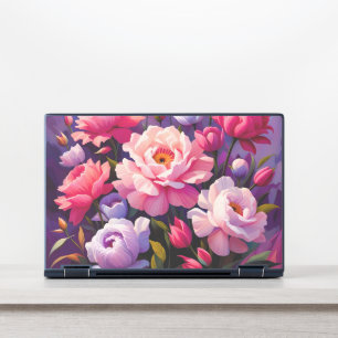 Spring Zen Sunrise Pink Blossom Garden HP Laptop Skin