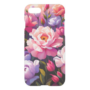 Spring Zen Sunrise Pink Blossom Garden iPhone SE/8/7 Case