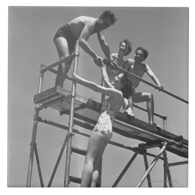 Springboard Ceramic Tile (Front)