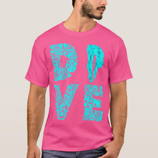 Springboard Dive Water Platform Diver Cliff Diving T-Shirt