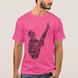 Springboard Diver Springboard Diving Platform Divi T-Shirt