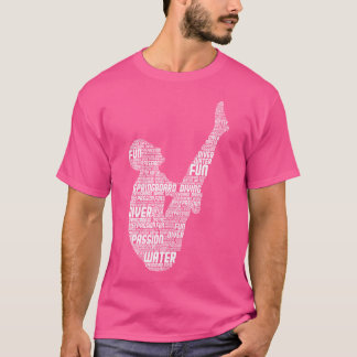 Springboard Diver Springboard Diving Platform Divi T-Shirt