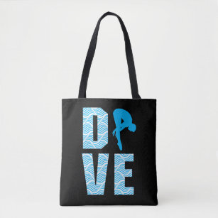 Springboard Diving Gift Diver Platform Springboard Tote Bag