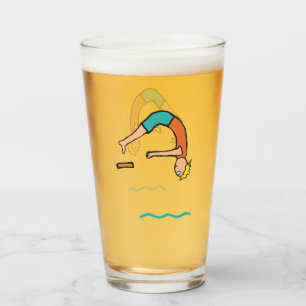 Springboard Diving Glass