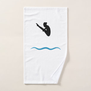 Springboard Diving Hand Towel
