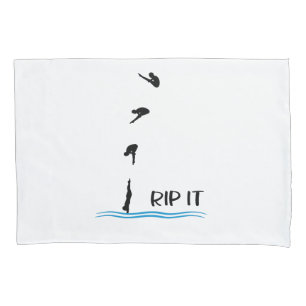 Springboard Diving Pillow Case
