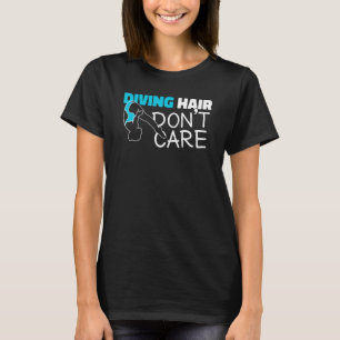 Springboard Diving Platform Diver Diving Hair Don T-Shirt