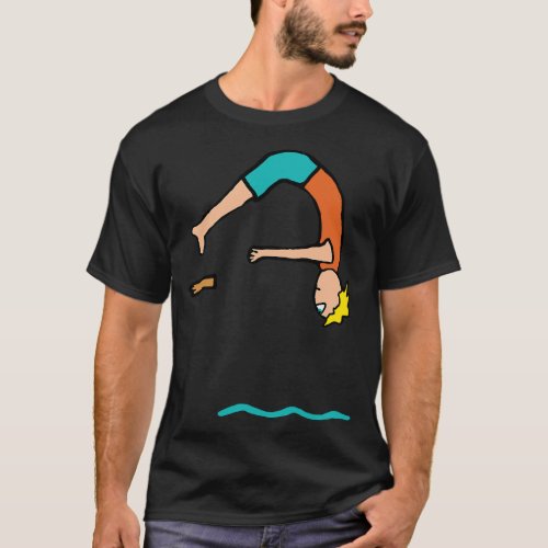 Springboard Diving T_Shirt
