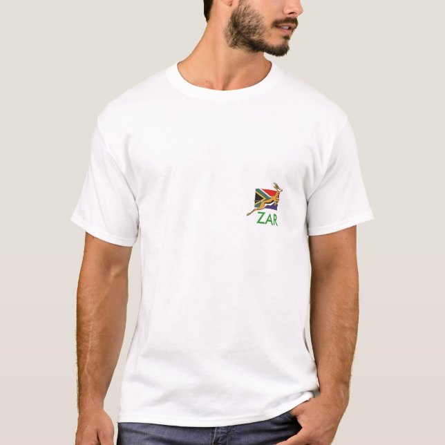 Springbok_Logo, ZAR T-Shirt (Front)