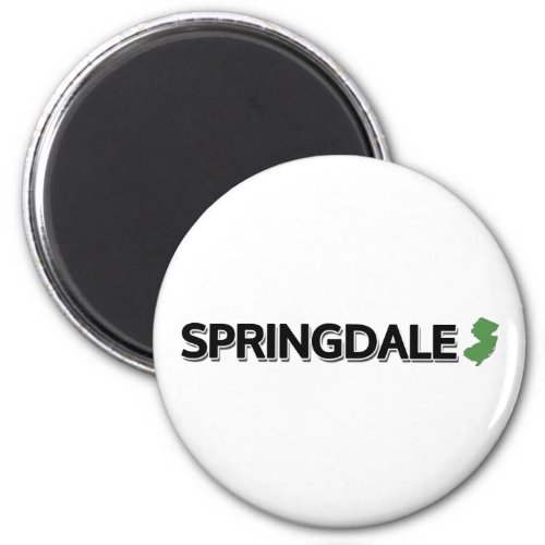 Springdale New Jersey Magnet