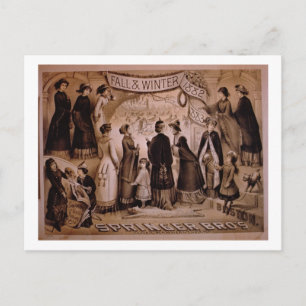 'Springer Brothers, Boston, Fall and Winter Collec Postcard