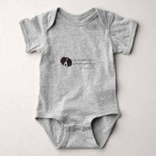 springer spaniel baby bodysuit