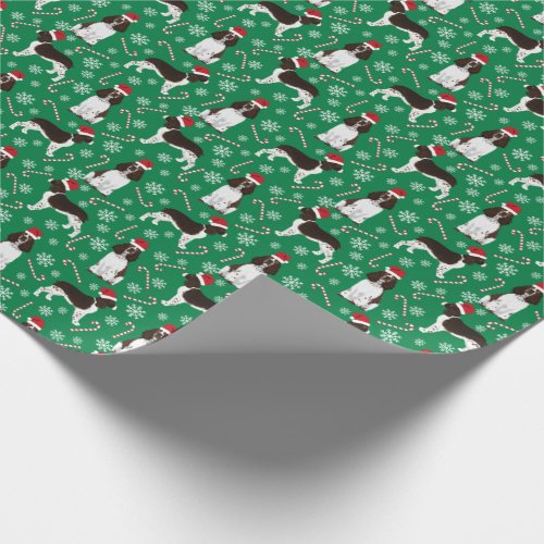 Springer Spaniel dog christmas Wrapping Paper