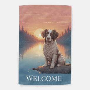 Springer Spaniel Garden Flag