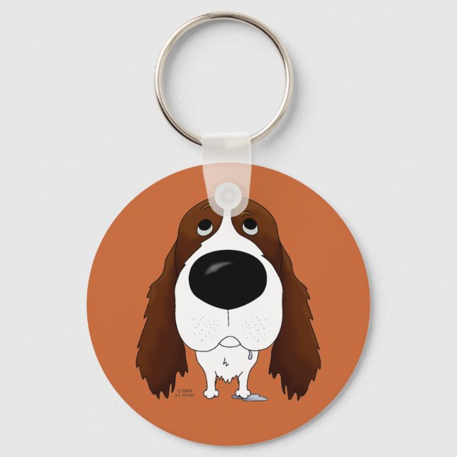 Springer Spaniel Keychain (Front)
