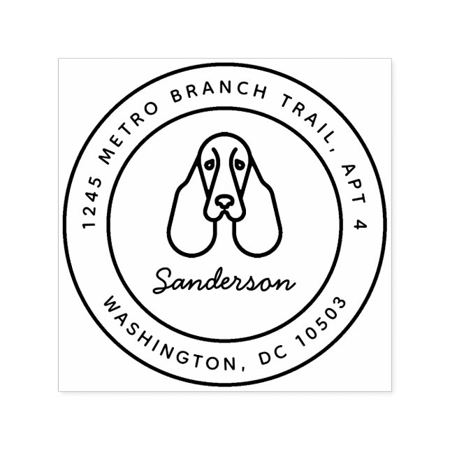 Springer Spaniel Return Address Stamp Self-Inking (Design)