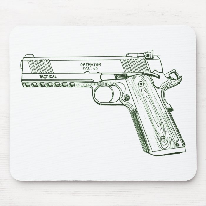 Springfield 1911 TRP Operator Full Dust Mouse Pads