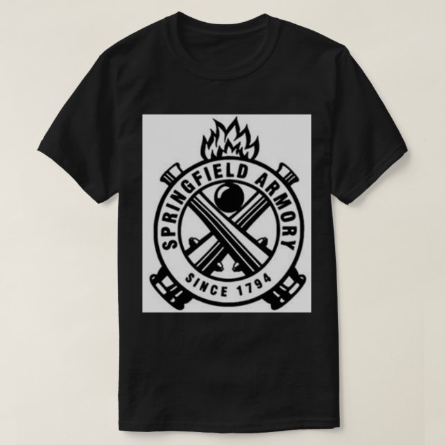 Springfield Armory Sticker Copy T-Shirt (Design Front)