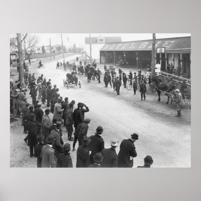 Springfield Auto Race: 1900 Poster (Front)
