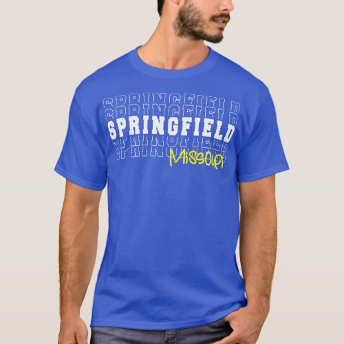 Springfield city Missouri Springfield MO T_Shirt