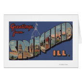 Springfield, Illinois - Large Letter Scenes (Front Horizontal)