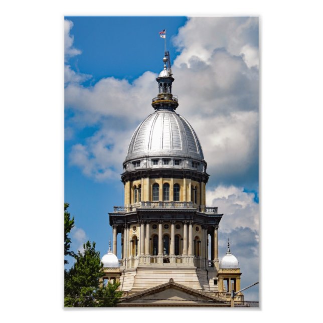 Springfield Illinois Photo Print (Front)