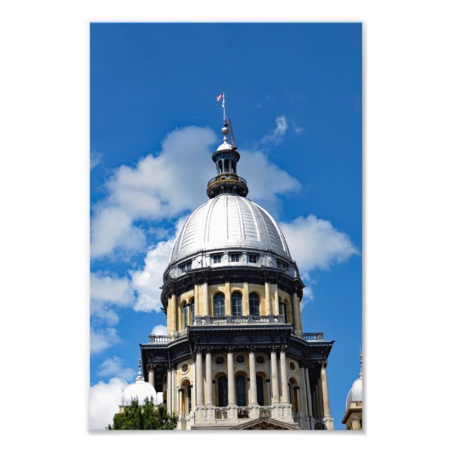 Springfield Illinois Photo Print (Front)