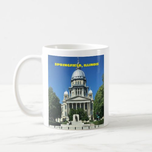 Springfield Illinois State Capitol Building Coffee Mug