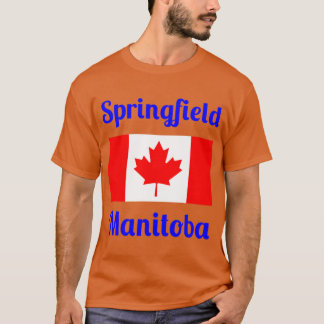 Springfield Manitoba Canada Stylish Prints T-Shirt