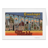 Springfield, Massachusetts - Large Letter (Front Horizontal)