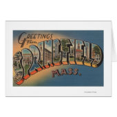 Springfield, Massachusetts - Large Letter 2 (Front Horizontal)