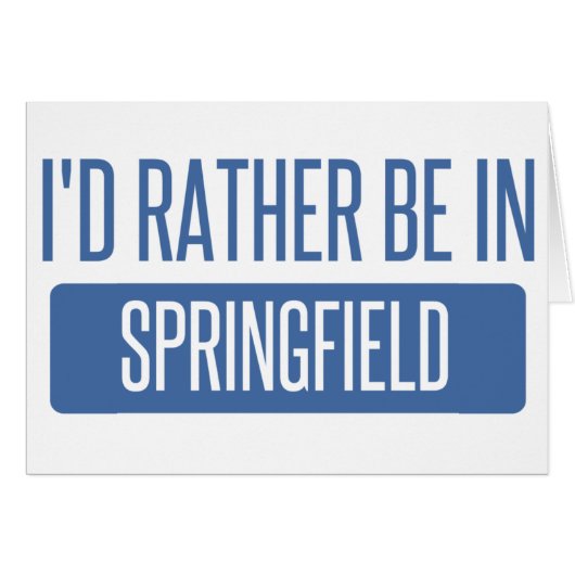 Springfield MO Cards (Front Horizontal)